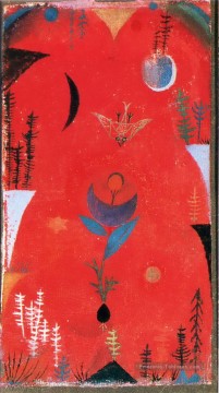 fleur Tableau Peinture - Fleur myth Paul Klee